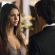 The Vampire Diaries saison 6, épisode 21 : Elena (Nina Dobrev) et Damon (Ian Somerhalder) sur une photo