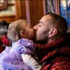 Karim Benzema : papa gaga avec sa fille Mélia en février 2015 sur Instagram
