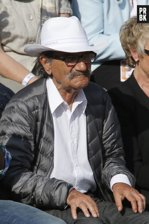 Gérard Hernandez à Roland Garros ce lundi 25 mai 2015 à Paris