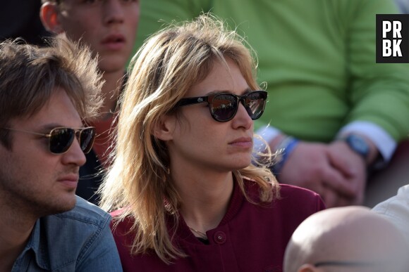 Pauline Lefèvre à Roland Garros ce lundi 25 mai 2015 à Paris