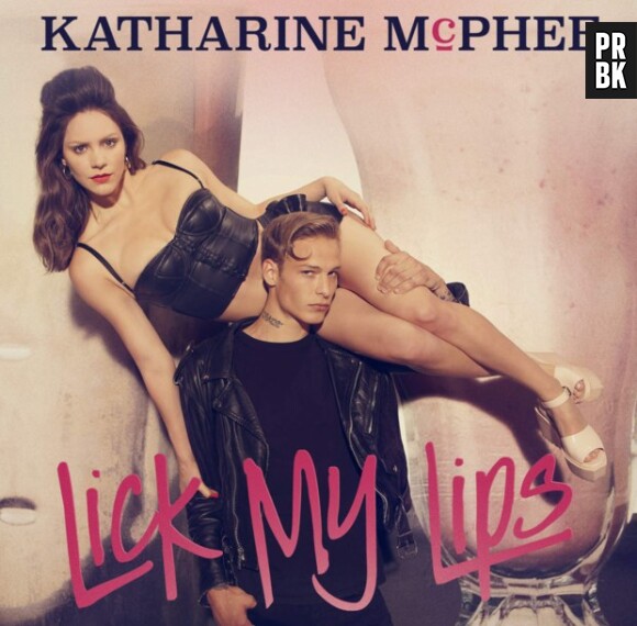 Katharine McPhee : la pochette de son single Lick My Lips