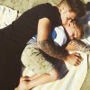 Justin Bieber proche de son frère Jaxon, le 1er juin 2015 sur Instagram