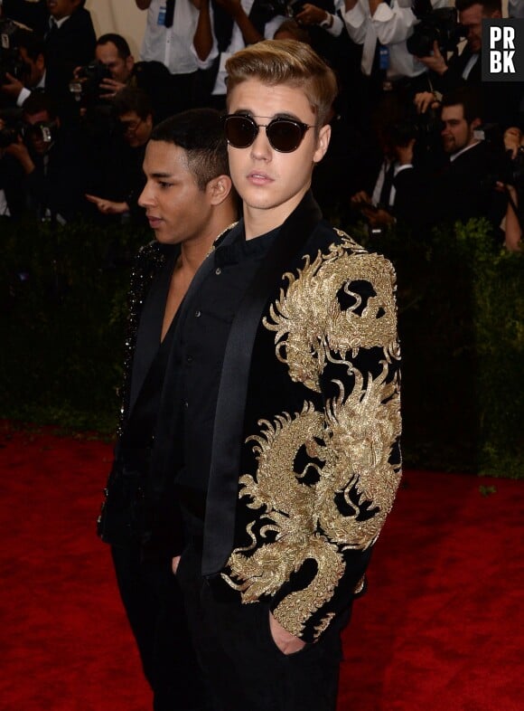 Justin Bieber au Met Gala le 4 mai 2015