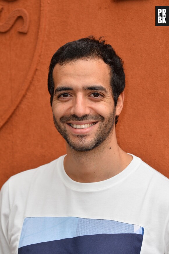 Tarek Boudali au Village Roland Garros le 2 juin 2015