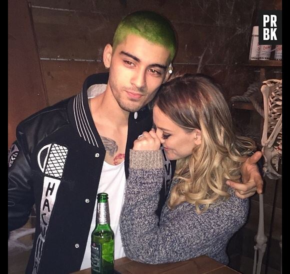 Zayn Malik, ses cheveux verts et Perrie Edwards sur Instagram, le 7 juin 2015