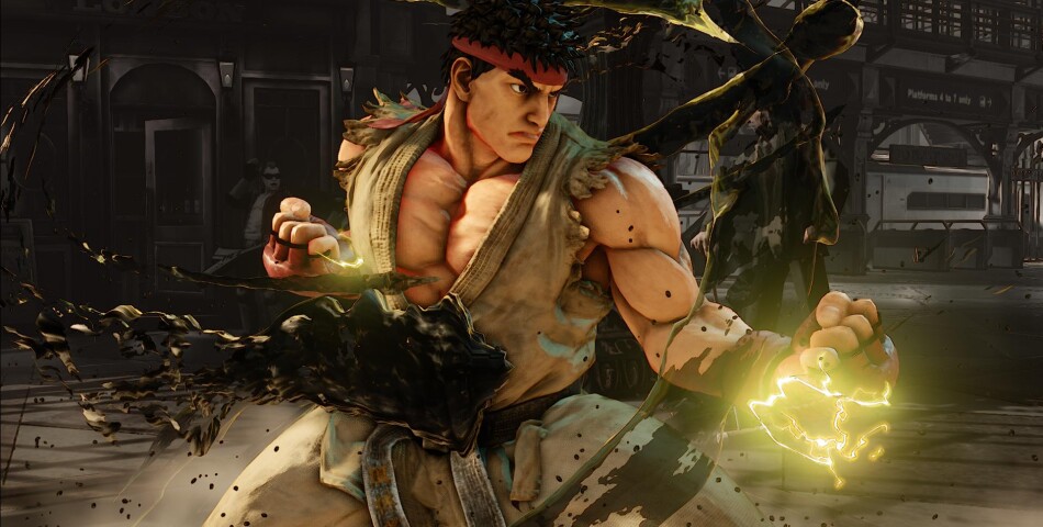 Street Fighter 5 : Ryu sur une image du jeu