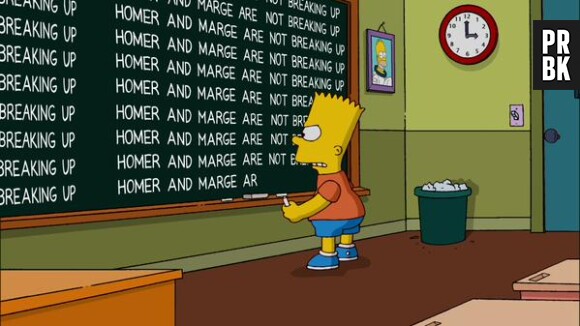 Les Simpson : Homer et Marge bientôt séparés ? La réponse de Bart sur Twitter