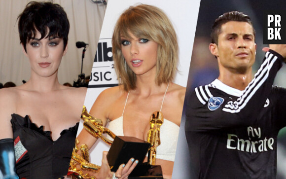 Katy Perry, Taylor Swift, Cristiano Ronaldo... les stars les mieux payées de 2015