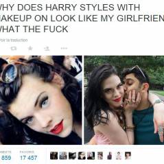 Harry Styles maquillé en femme... Voilà son sosie improbable