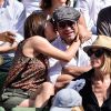 Jean Dujardin et Nathalie Péchalat bientôt parents ? Ici en couple lors de l'inauguration d'un cinéma au nom de l'acteur à Lesparre, le 27 juin 2015