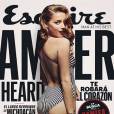 Amber Heard en couverture de Esquire
