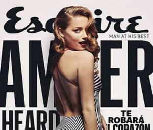Amber Heard en couverture de Esquire