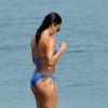 Eva Longoria sexy en bikini sur les plages de Marbella en Espagne le 3 juillet 2015