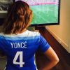 Beyoncé, supportrice de l'équipe des Etats-Unis sur Instagram, le 5 juillet 2015
