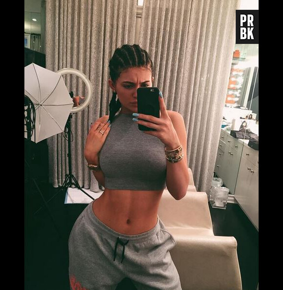Kylie Jenner en tresses africaines sur Instagram, le samedi 11 juillet 2015