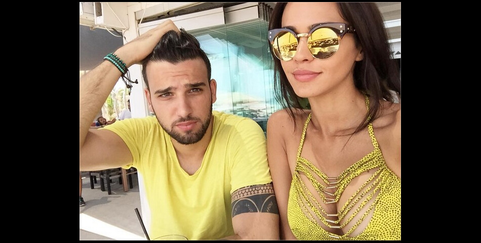 Leila Ben Khalifa et Aymeric Bonnery en vacances en Espagne