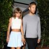 Taylor Swift et Calvin Harris : le couple main dans la main après un dîner romantique, le 11 août 2015 à Los Angeles