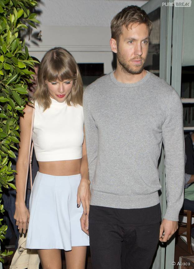Taylor Swift et Calvin Harris : le couple main dans la main apr&egrave;s un d&icirc;ner romantique, le 11 ao&ucirc;t 2015 &agrave; Los Angeles