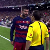 Gerard Piqué pète les plombs : insultes contre un arbitre en plein match et menaces de suspension