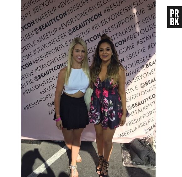 Enjoy Phoenix avec la blogueuse beauté Bethany Noel Mota à la BeautyCon de Los Angeles