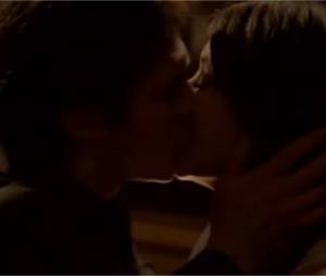 Elena et Damon dans The Vampire Diaries
