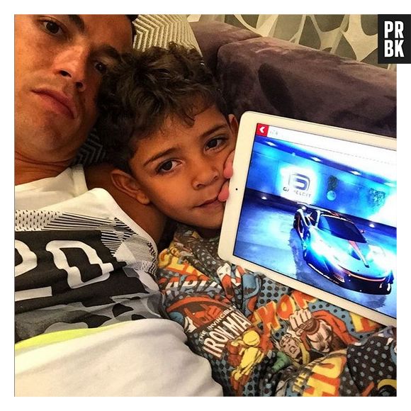 Cristiano Ronaldo, papa gaga de son fils Cristiano Ronaldo Junior