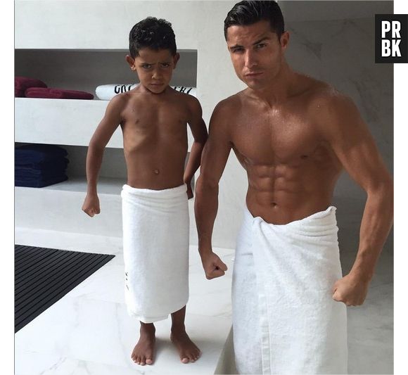 Cristiano Ronaldo, papa gaga de son fils Cristiano Ronaldo Junior