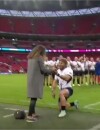 Coupe du monde de rugby 2015 : Florin Surugiu, de l'équipe de Roumanie, demande sa compagne en mariage dans le stade de Wembley