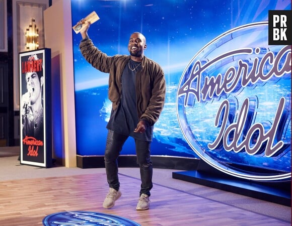Kanye West candidat surprise d'American Idol, le 10 octobre 2015 à San Francisco