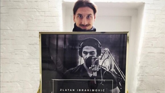 Zlatan Ibrahimovic : son dernier trophée ? Un disque d'or !
