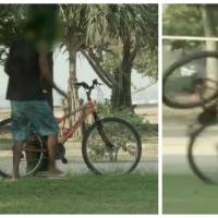 Caméra cachée : il piège des voleurs de vélos, c&#039;est à mourir de rire... et bien fait pour eux !