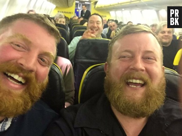Un photographe rencontre son sosie dans un avion en Irlande
