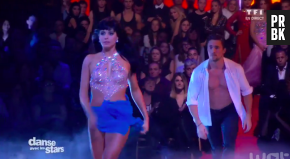 Olivier Dion torse nu et sexy pendant Danse avec les stars 6, le 31 octobre 2015 sur TF1