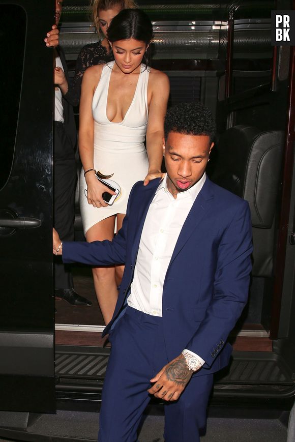 Kylie Jenner et Tyga réunis à Los Angeles après les American Music Awards, le 22 novembre 2015