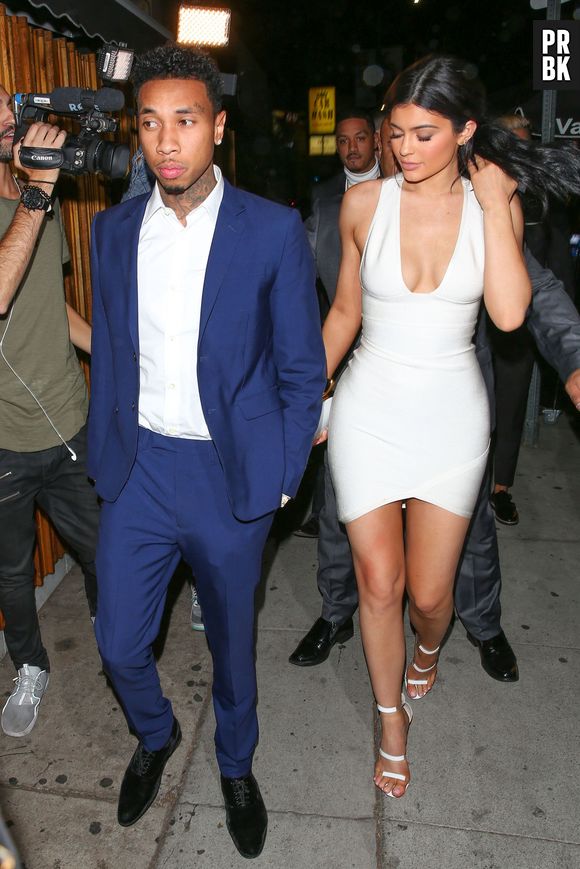 Kylie Jenner et Tyga réunis à Los Angeles après les American Music Awards, le 22 novembre 2015