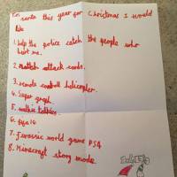 Un petit garçon de 7 ans écrit au Père Noël et lui fait une demande bouleversante