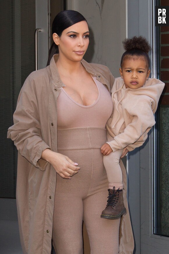 Kim Kardashian et sa fille North