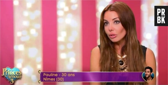 Pauline (Les Princes de l'amour 3) dans l'épisode du 14 décembre 2015 sur W9