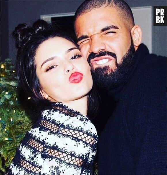 Kendall Jenner et Drake à l'incroyable fête de Noël des Kardashian, décembre 2015