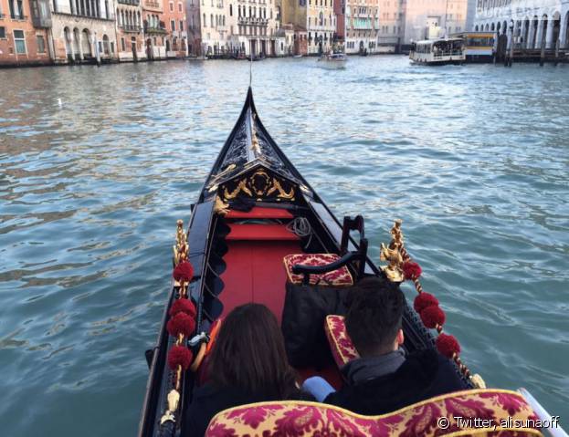Ali et Alia (Secret Story 9) en vacances à Venise