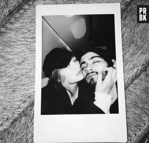 Zayn Malik et Gigi Hadid couple complice sur Instagram, le 20 décembre 2015