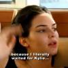 Kendall Jenner en colère contre Kylie Jenner à cause de Tyga dans l'épisode de L'incroyable famille Kardashian du 3 janvier 2016, sur E !