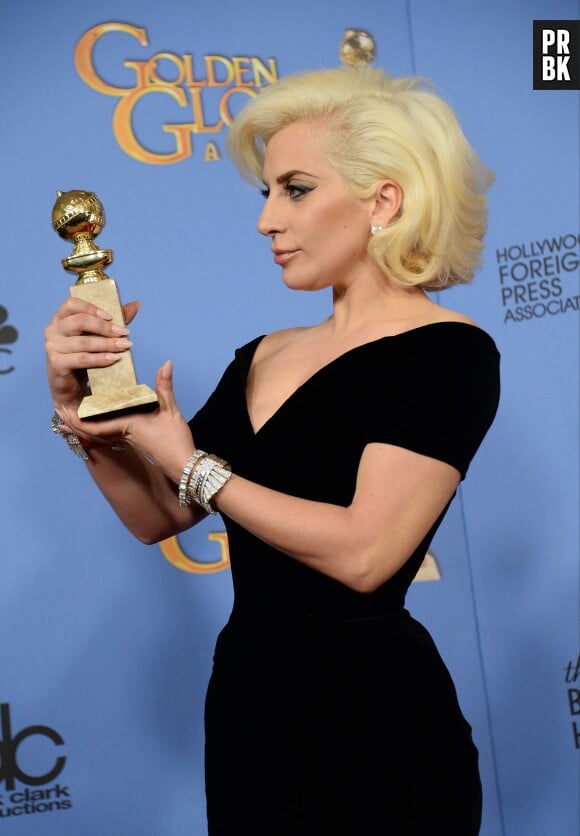 Lady Gaga gagnante aux Golden Globes 2016