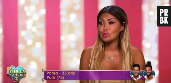 Parisa (Les Princes de l'amour 3) dans l'épisode du 13 janvier 2015 sur W9