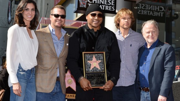 LL Cool J (NCIS Los Angeles) reçoit son étoile à Hollywood entouré du casting de la série