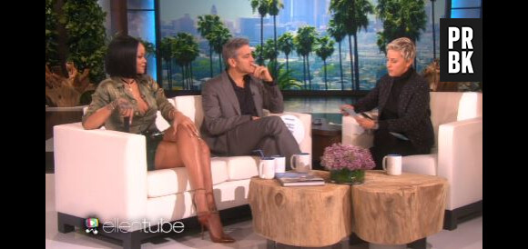 Rihanna et George Clooney font des révélations coquines sur le plateau d'Ellen DeGeneres