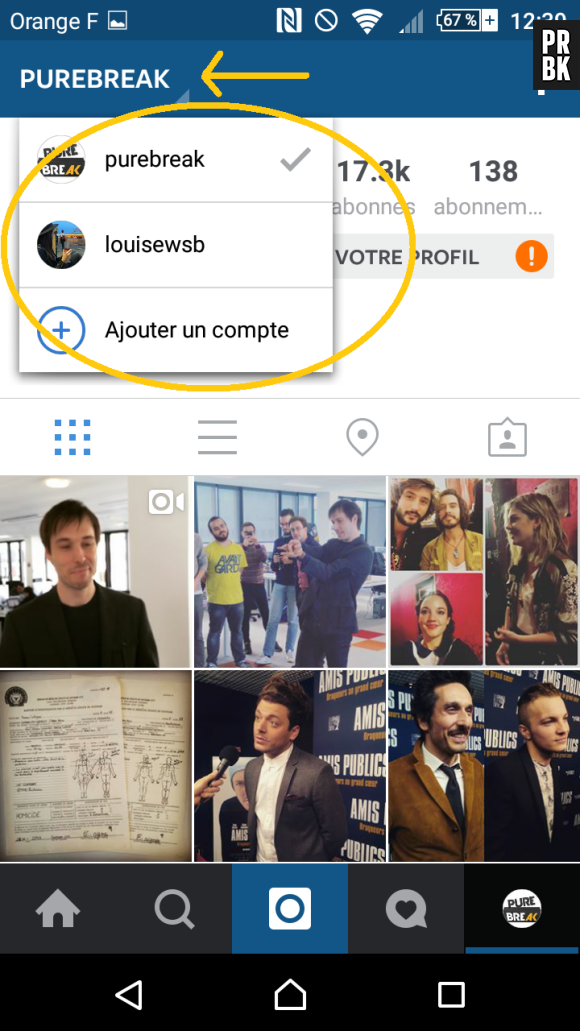 Instagram : comment utiliser le multi-comptes sur l'appli