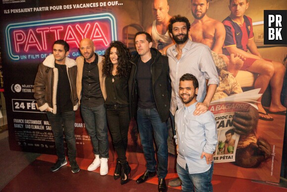 Le casting à l'avant-première du film Pattaya au Gaumont Opéra à Paris le lundi 15 février 2016