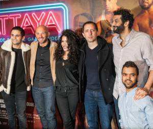 Les acteurs à l'avant-première du film Pattaya au Gaumont Opéra à Paris le lundi 15 février 2016