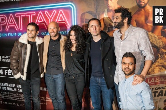 Les acteurs à l'avant-première du film Pattaya au Gaumont Opéra à Paris le lundi 15 février 2016